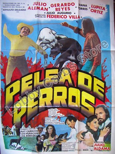 GERARDO REYES / PELEA DE PERROS (CARTEL)